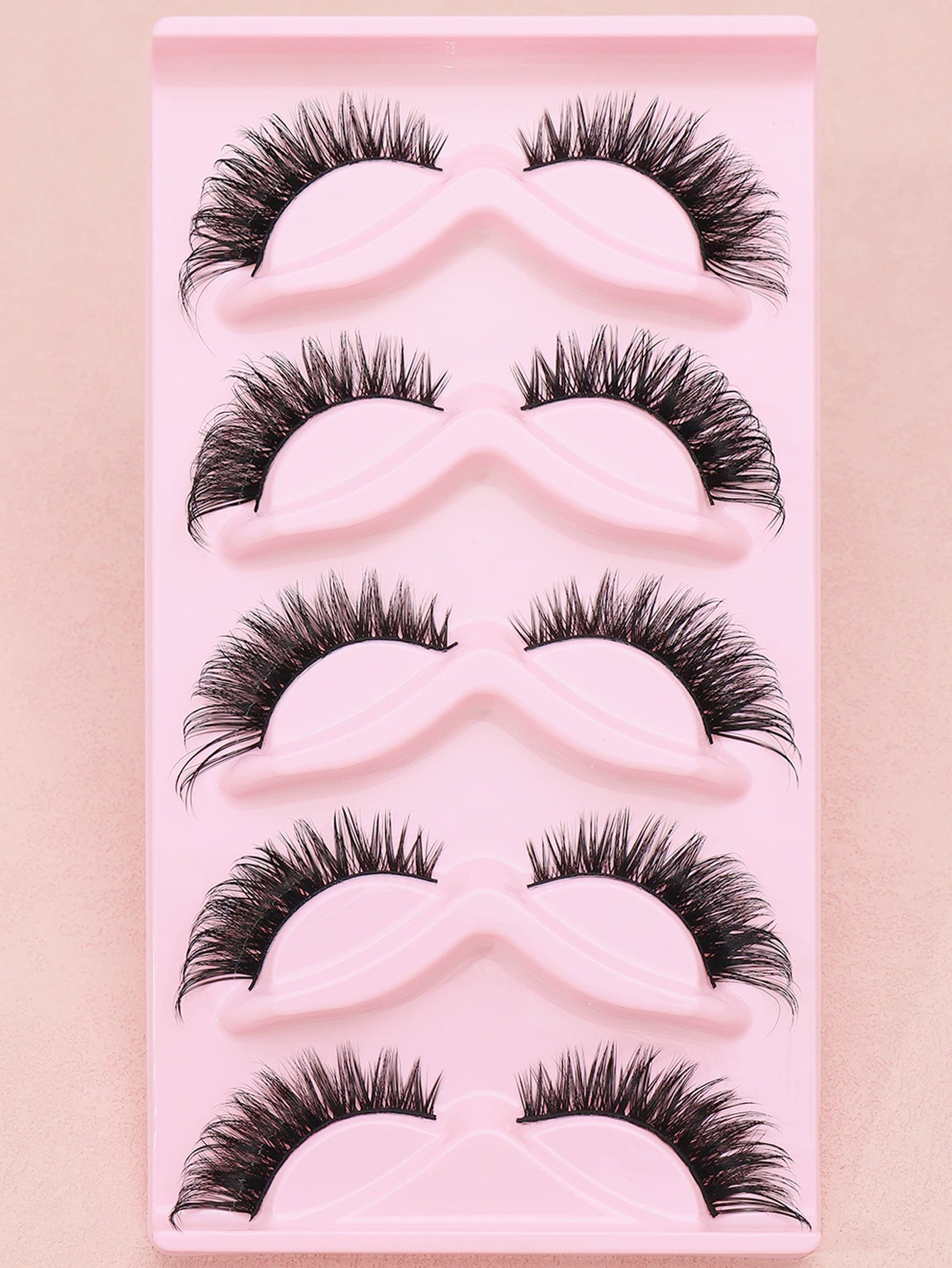 5 pairs 3D Mink Lashes Natural  Fake Lashes Makeup Eyelash Extension Long False Eyelashes Dramatic Volume