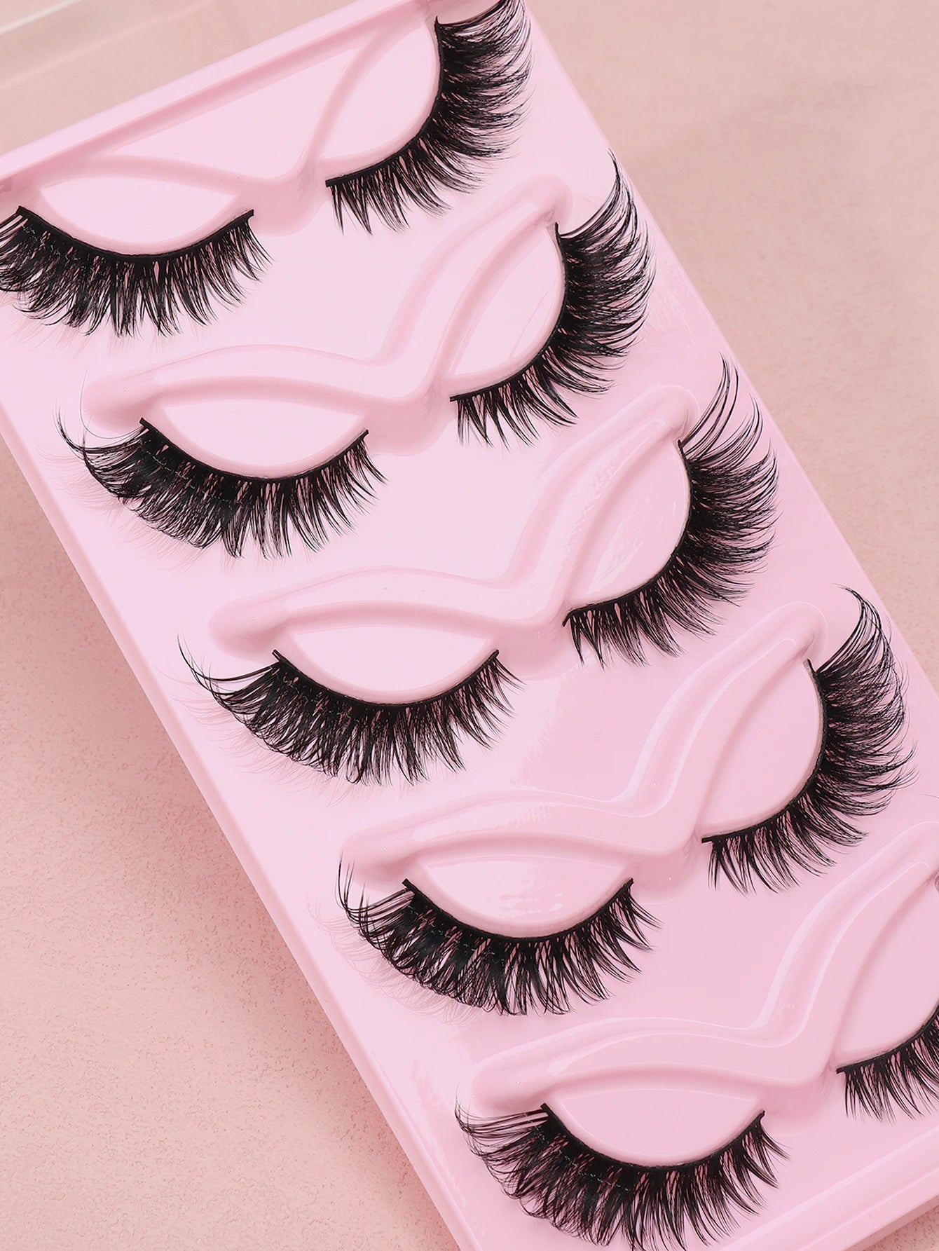 5 pairs 3D Mink Lashes Natural  Fake Lashes Makeup Eyelash Extension Long False Eyelashes Dramatic Volume